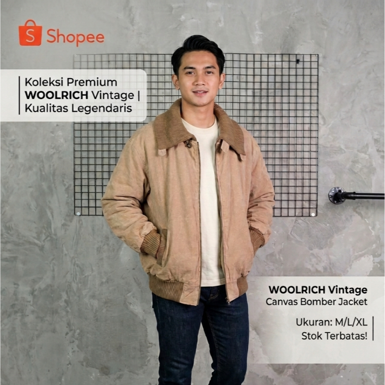 Woolrich Vintage A-2 Type Waxed Cotton Flight Jacket