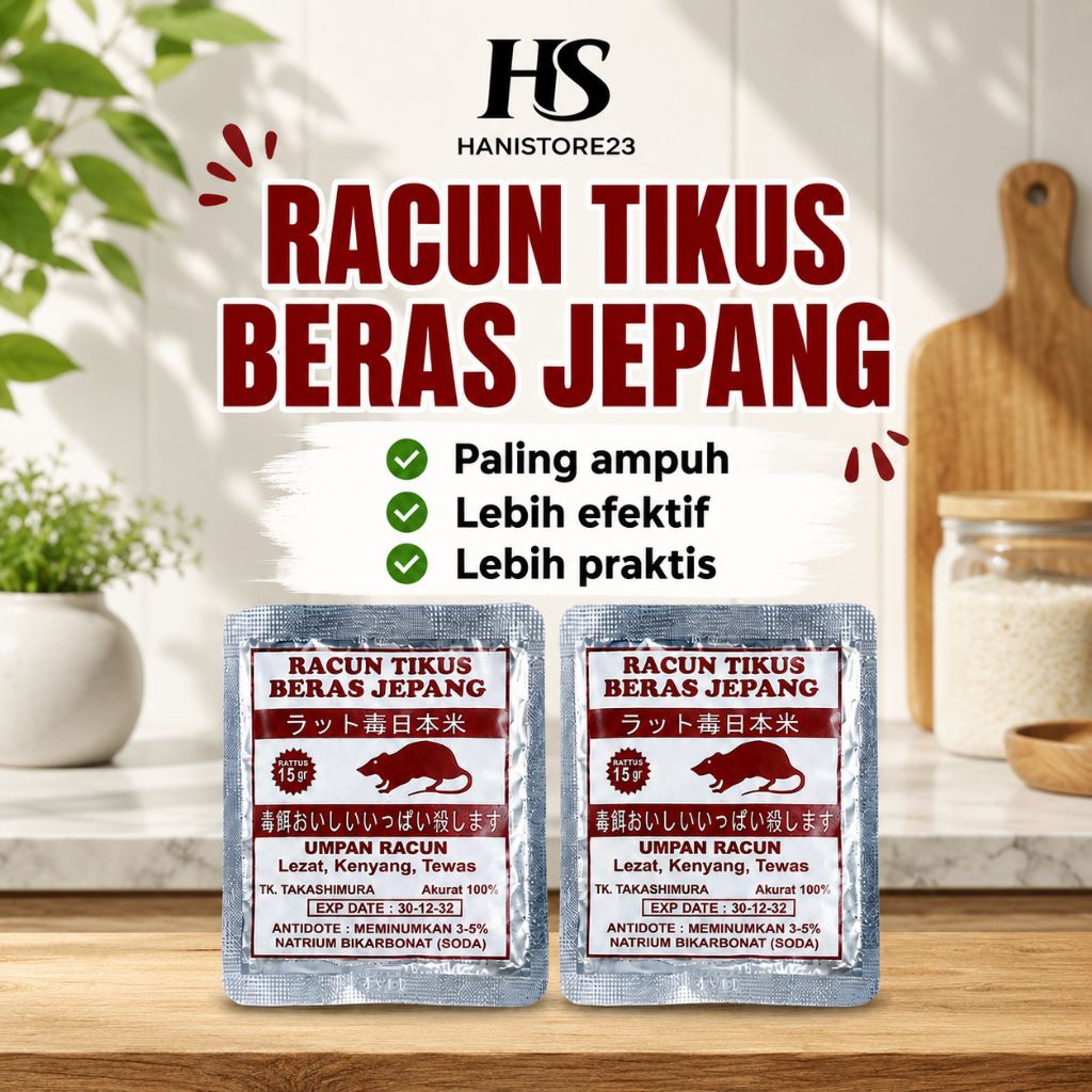 Racun tikus beras jepang/pembasmi tikus/obat tikus/racun tikus ampuh