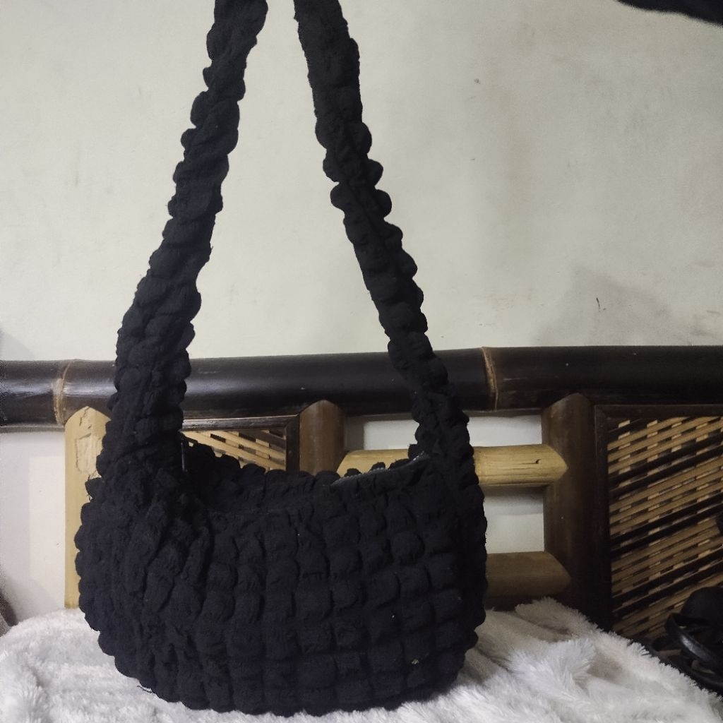 PL tas selempang sabit shoopen halfmoon bag