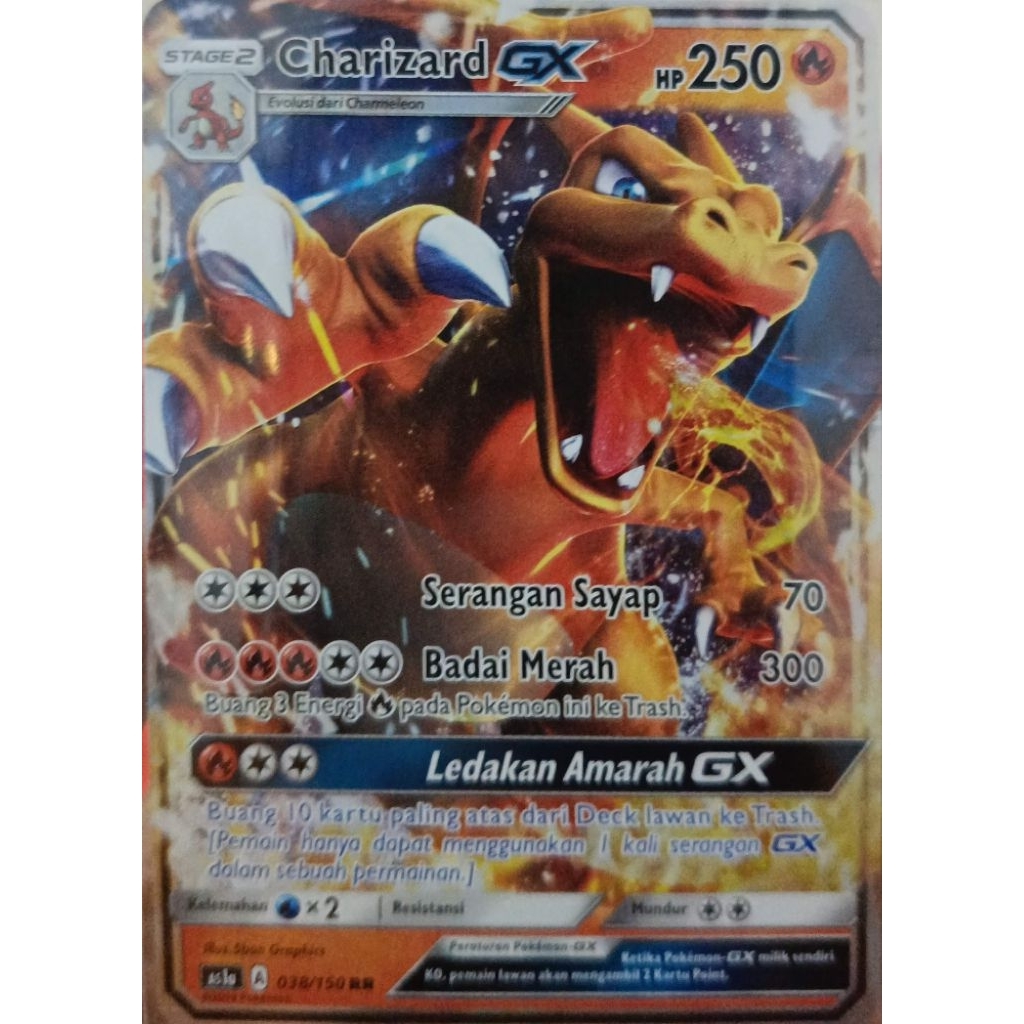 038/150 Charizard GX Kartu Pokemon Indonesia 2019