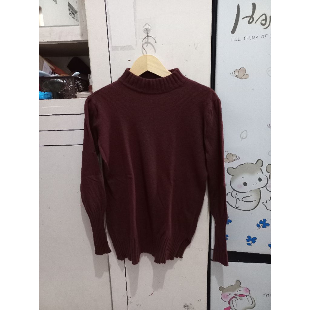 Sweater inner burgundy