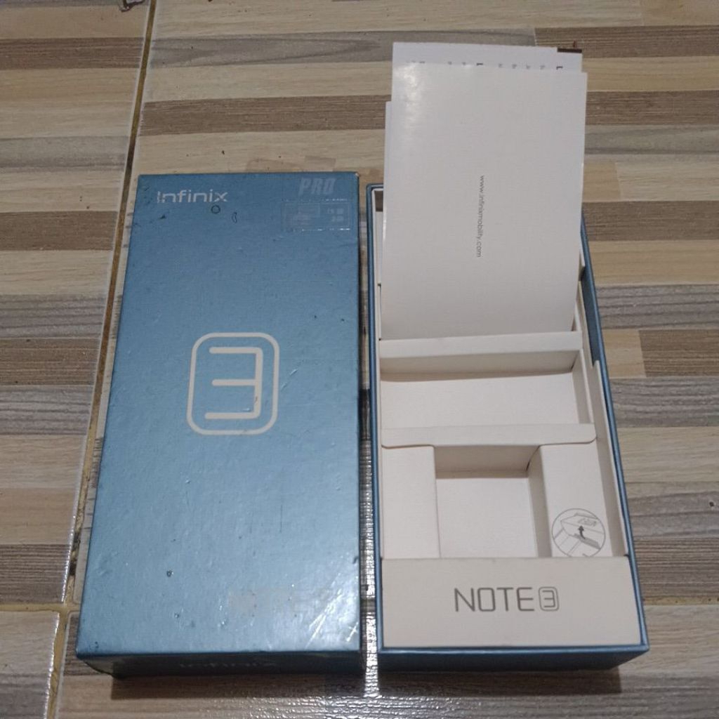 DUSBOX HP INFINIX NOTE 3 SECOND ORIGINAL