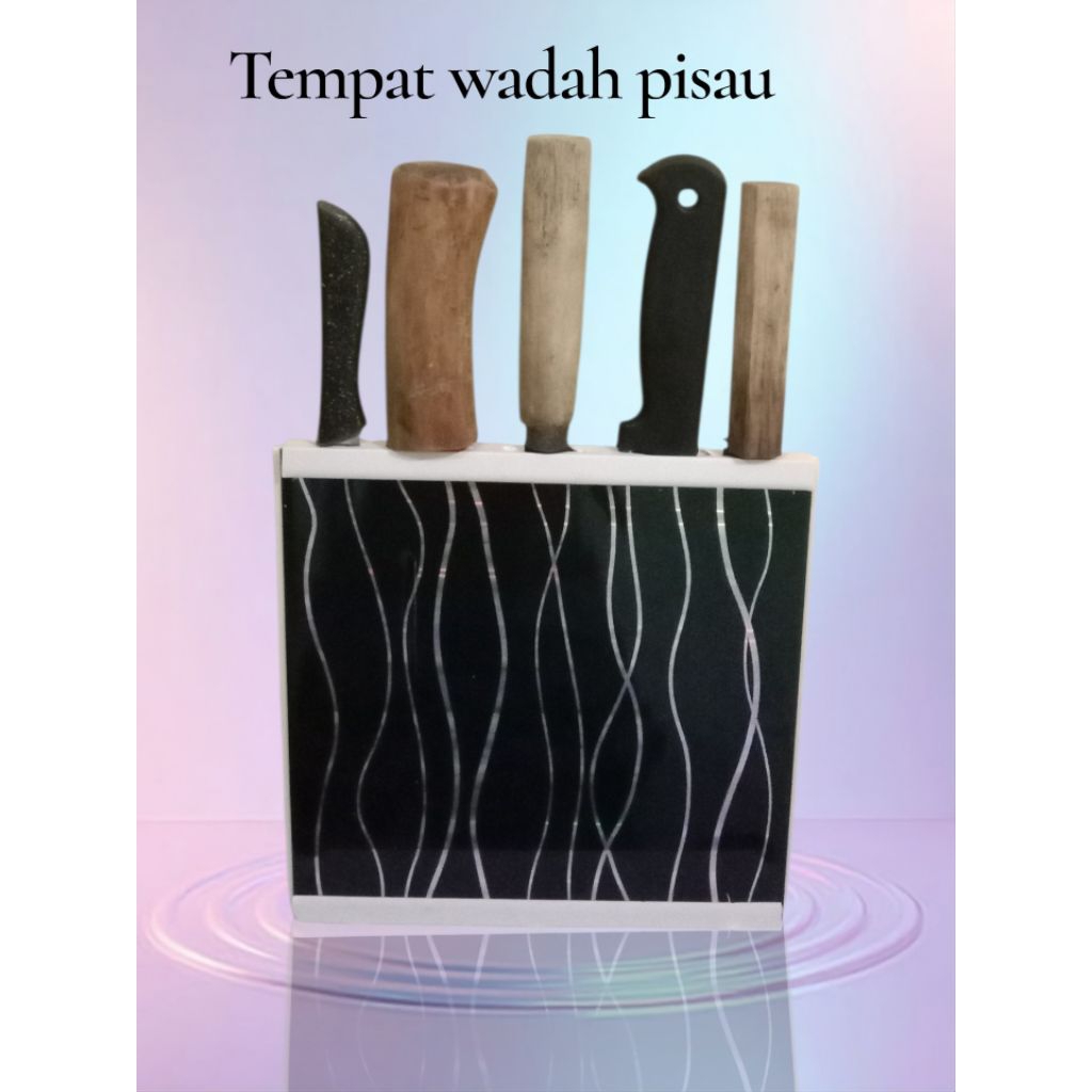 Tempat wadah pisau dapur