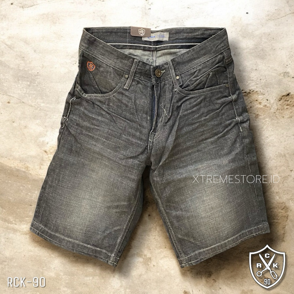 CELANA PENDEK RCK-90 BICHI SERIES / CELANA PDK PRIA.ROCKSTAR DENIM.