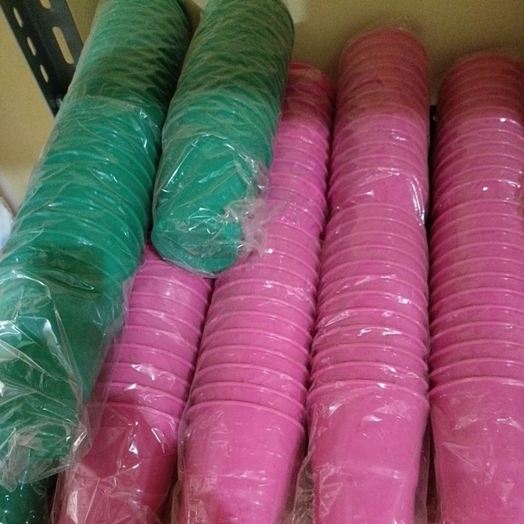 cangkir plastik 1lusin