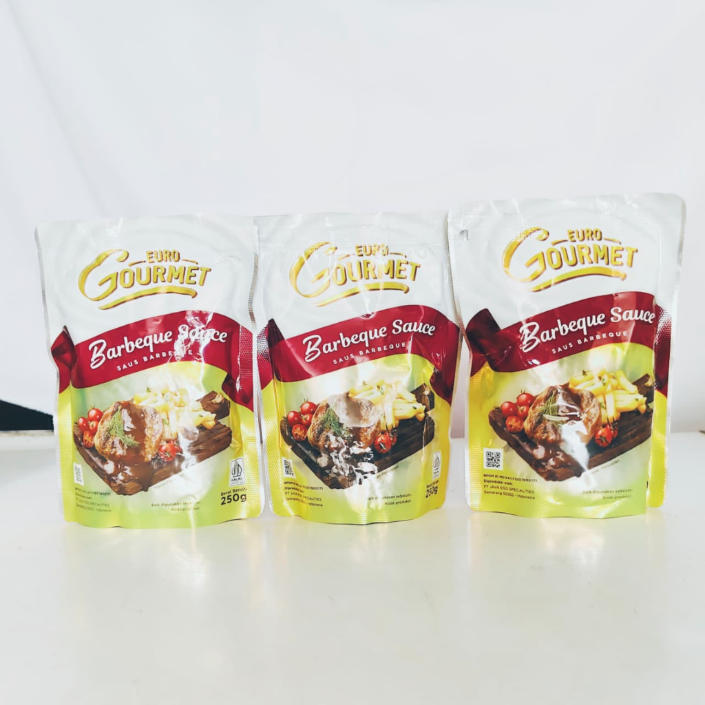 Euro Gourmet Saus Barbeque Kemasan 250g Barbeque Sauce Euro Gourmet