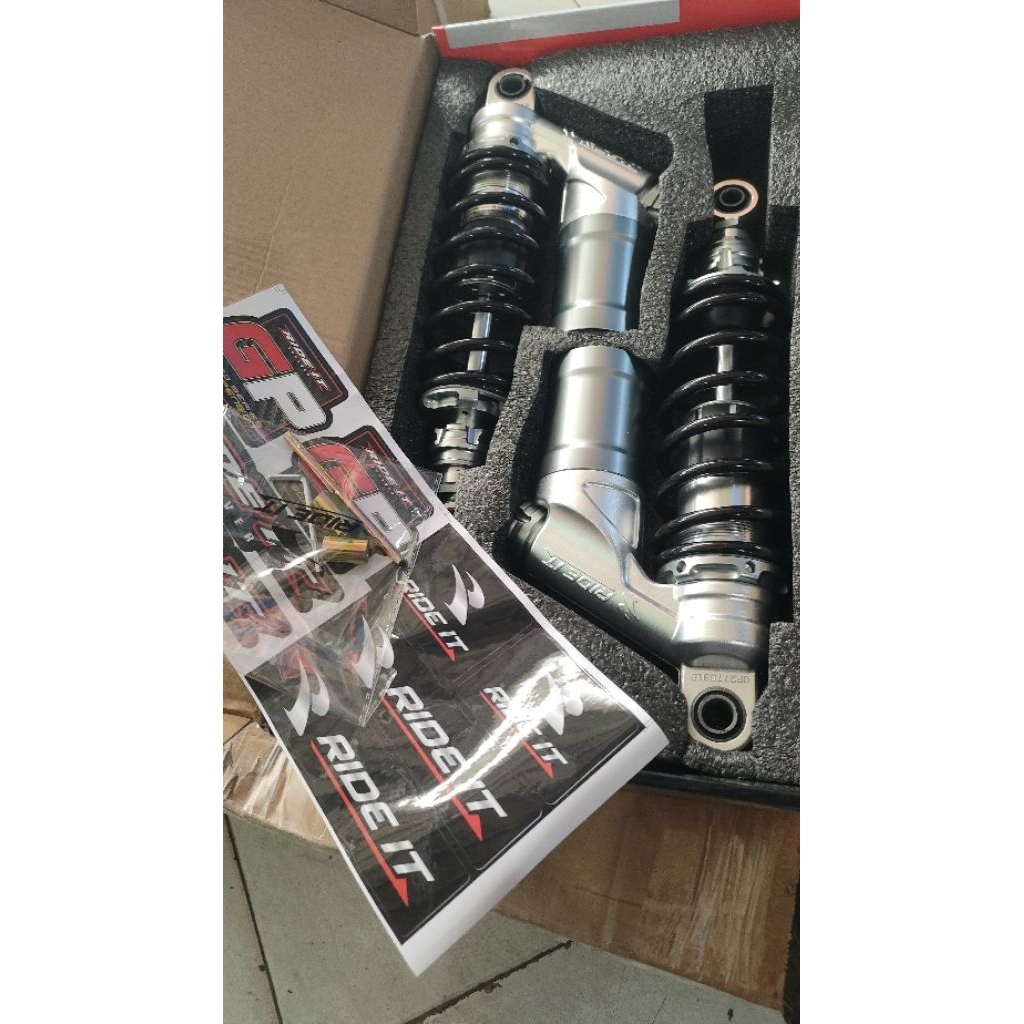 shockbreaker ride it gp 277 gray titan