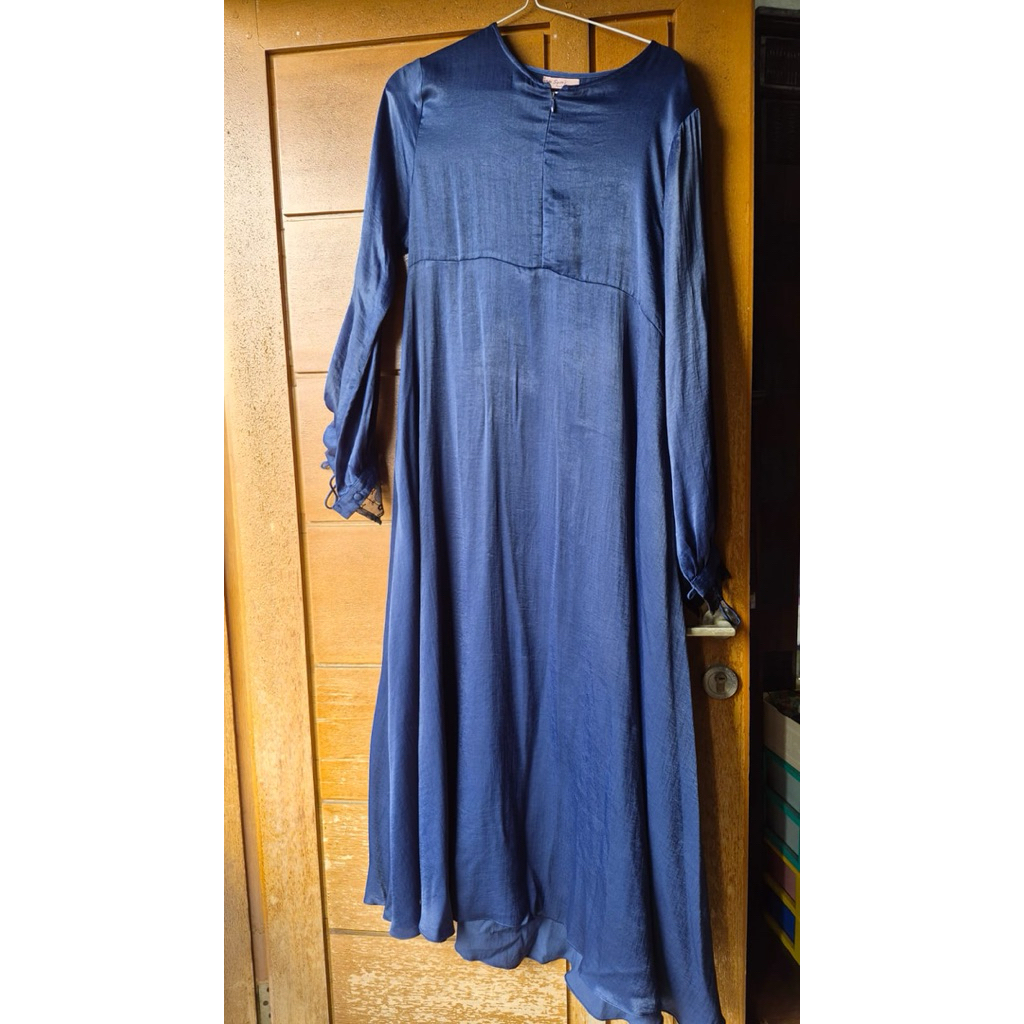 preloved set abaya dan khimar by gerai syari by ummu khadijah