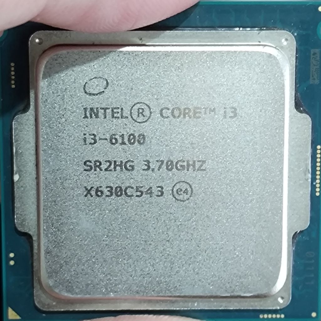 i3 6100 second intel