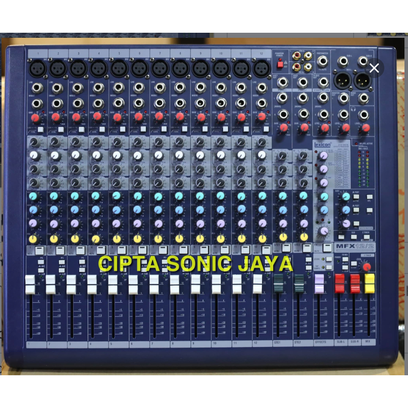 mixer Soundcraft MFX 12 / MFX12 - Full 12 Chanel