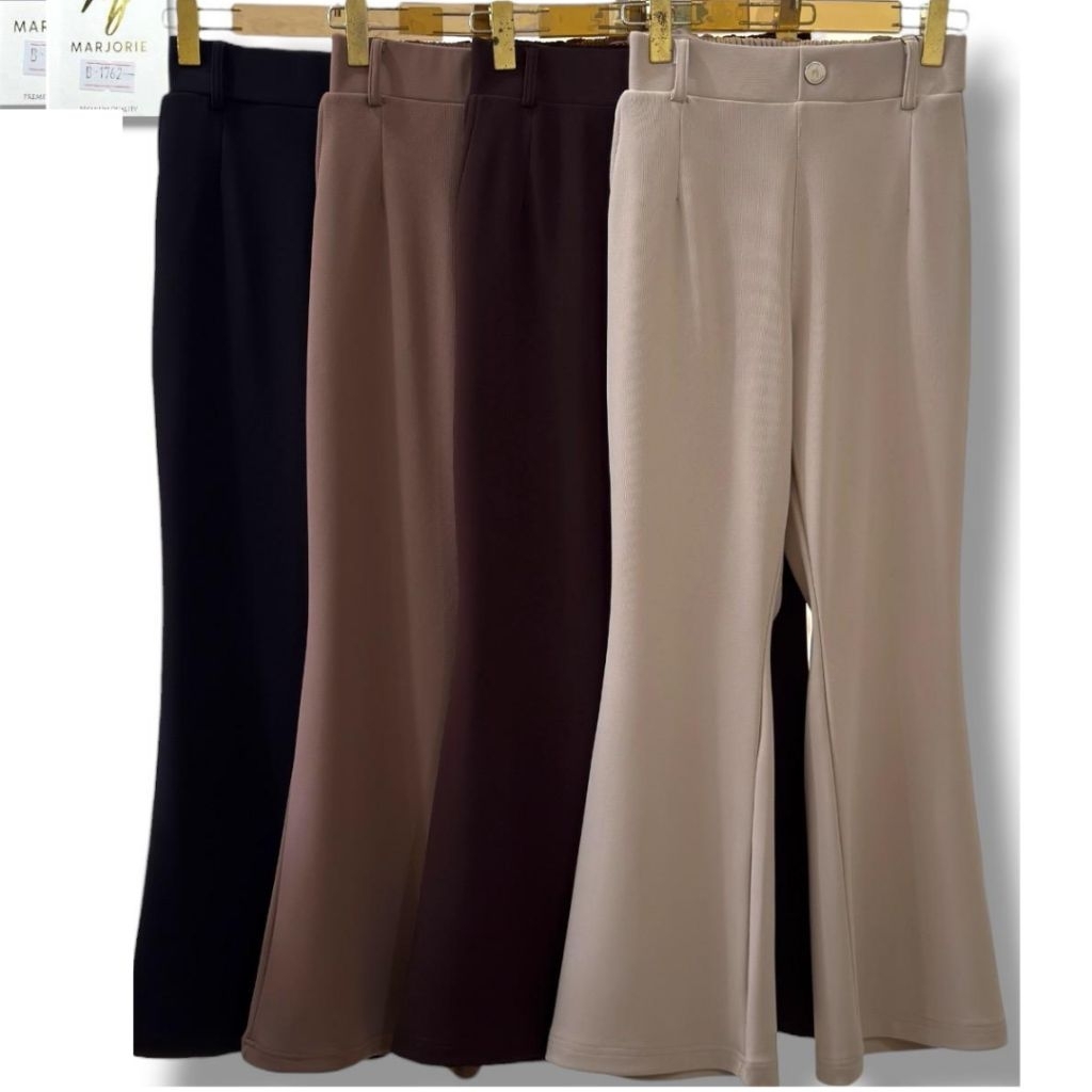 Celana MJ Marjorie Tensel Twill Cutbray Wanita Casual Daily