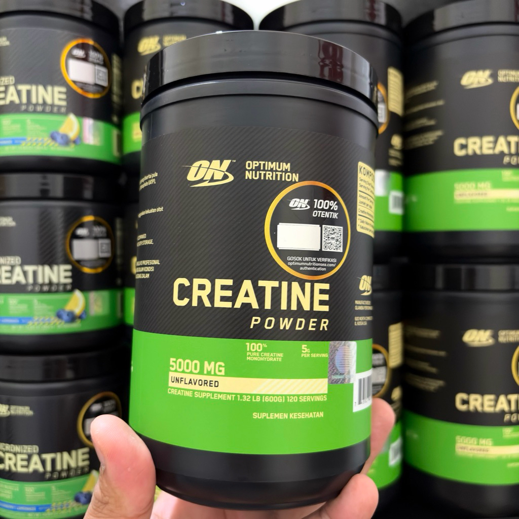 Optimum nutrition on creatine monohydrate 600gr micronized creatine