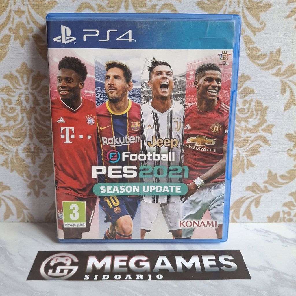Kaset Bd Ps4 PES 2021 / PES2021 / PES21 - Second/Bekas