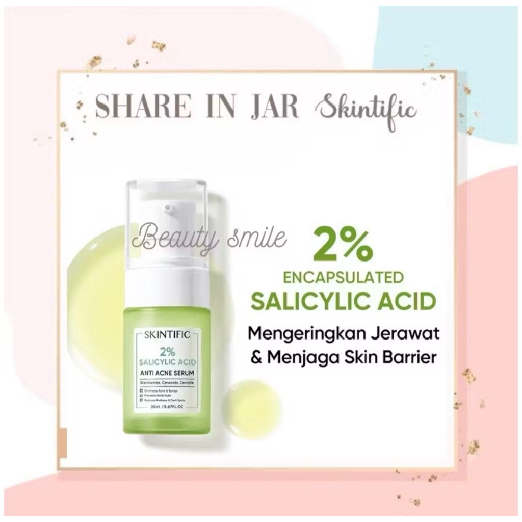 [SHARE IN JAR] SKINTIFIC Salicylic Acid