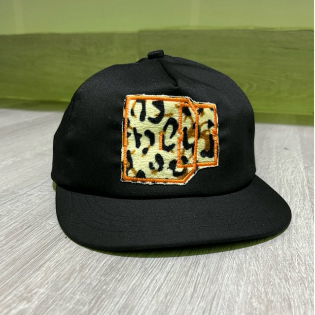 Devrait - Topi Rope Hat - Topi Classic Snapback - Visor Pendek - Topi Snapback Skena Black