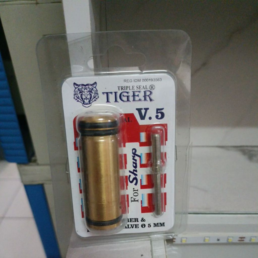 TRIPLE SEAL TIGER CHAMBER & EXHAUST VALVE 5MM