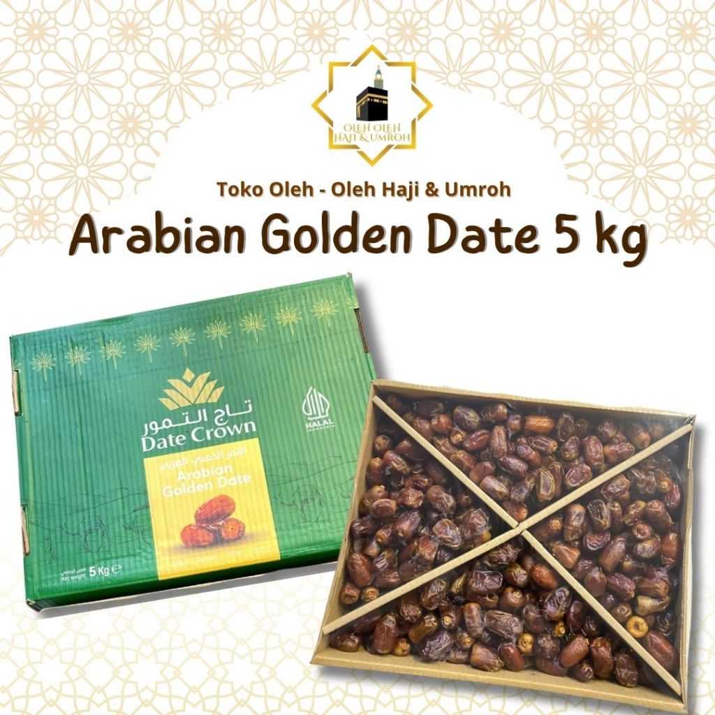 KURMA ARABIAN DATE CROWN 5 KG KURMA MESIR MADU DATE CROWN PREMIUM QUALITY EGYPTIAN DATES ASLI ORIGIN