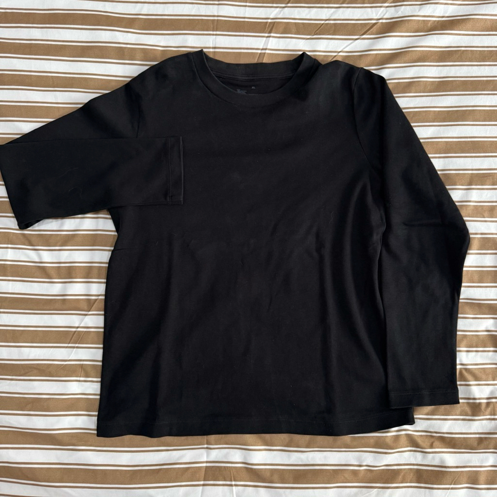 Muji cotton longsleeve tshirt