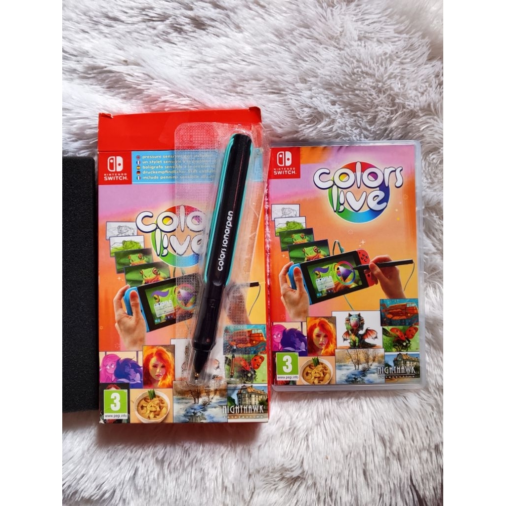 Sonar Pen Stylus Pen Universal ber-pressure + Color Live Nintendo Switch Catridge