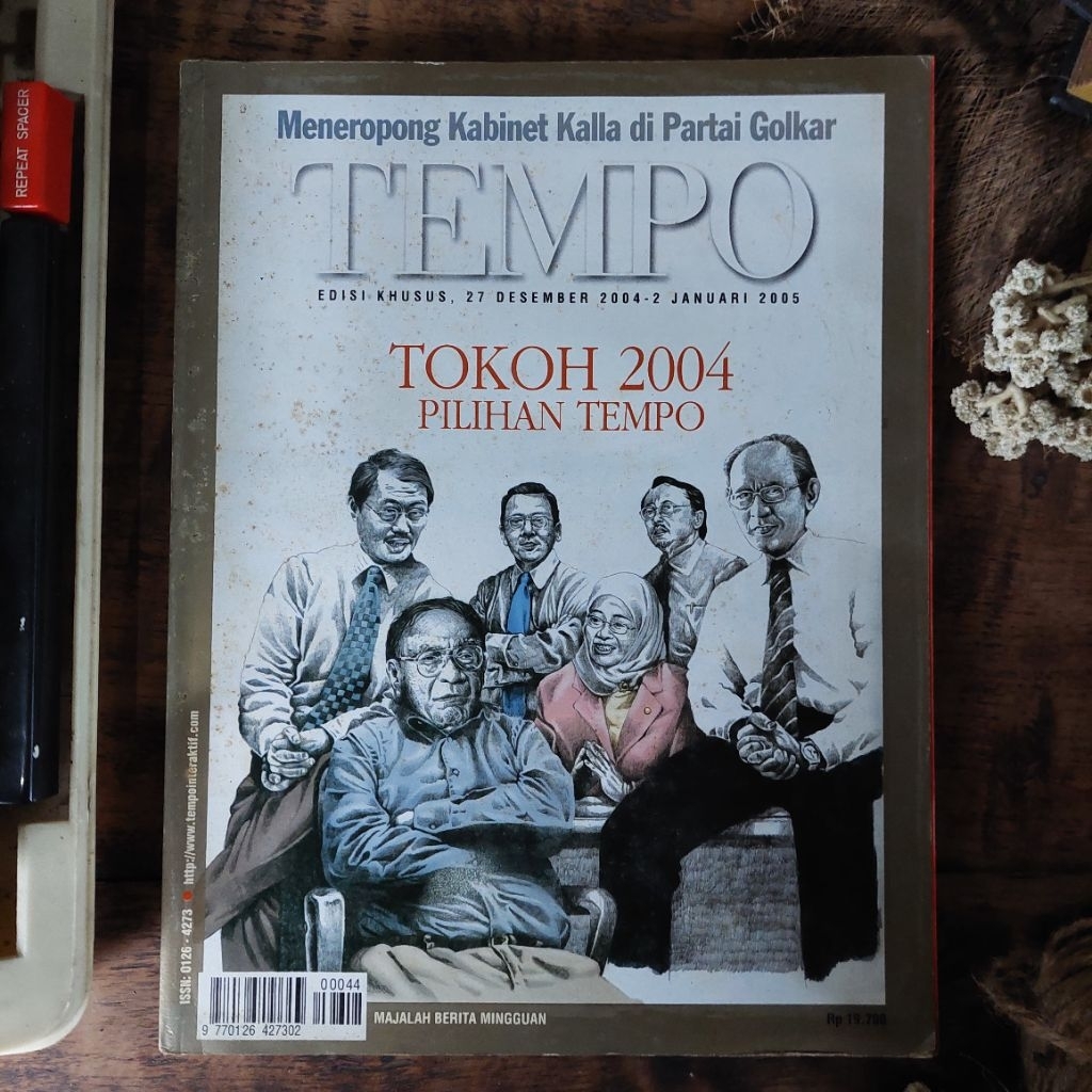 TOKOH 2004 PILIHAN TEMPO : Majalah Tempo Edisi Khusus 2005 [ORIGINAL]