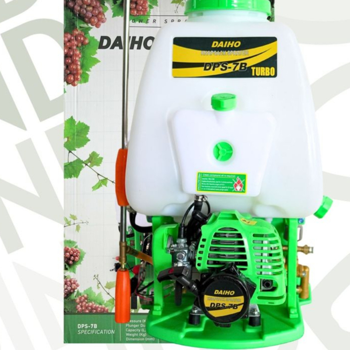 sprayer mesin semprot pertanian 2 tak TURBO original daiho dps-7B 20L