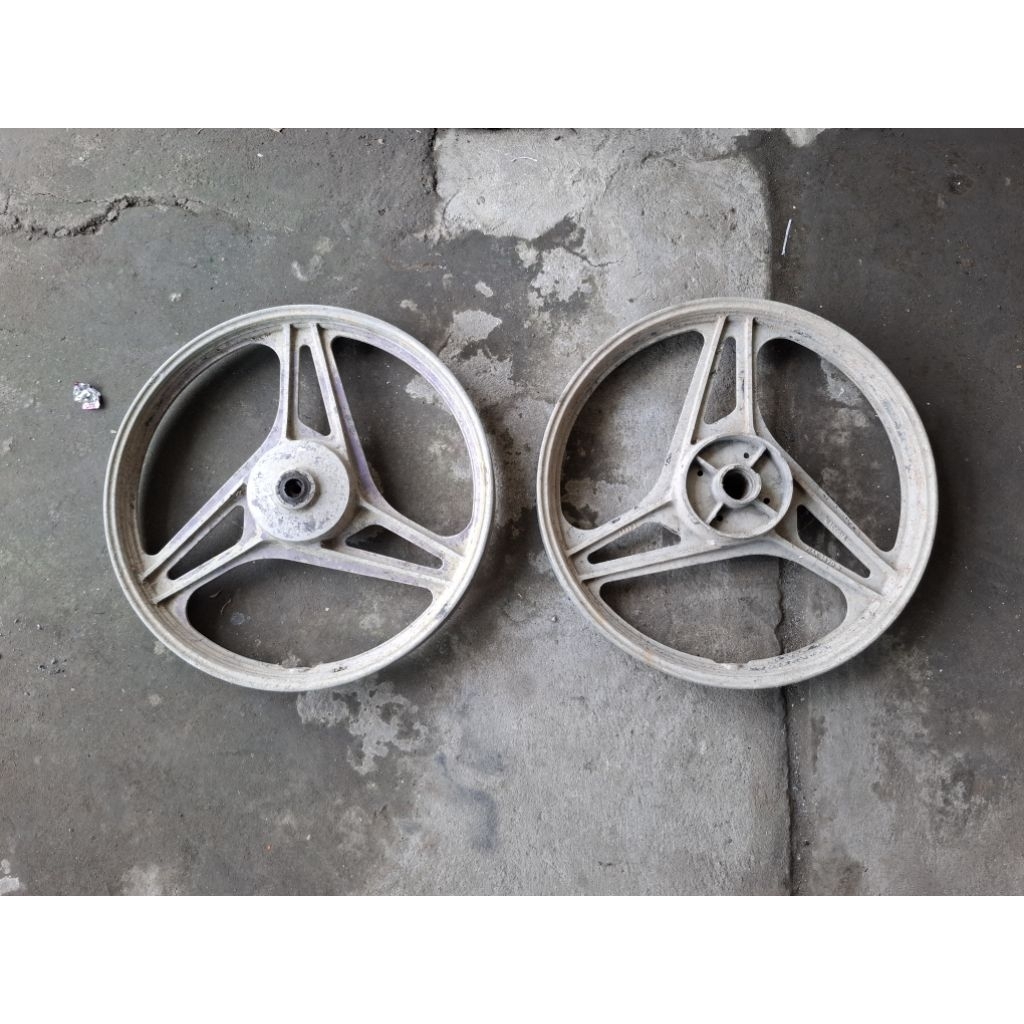 velg racing depan belakang jialing tromol pnp keluarga honda grand impressa legenda original