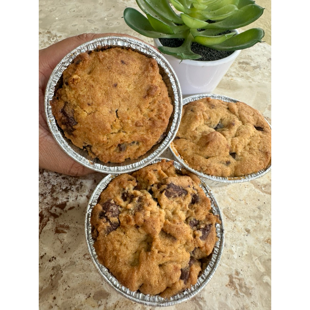 Scoopable Cookies Cup Lumer ~ Soft Cookies coklat dessert