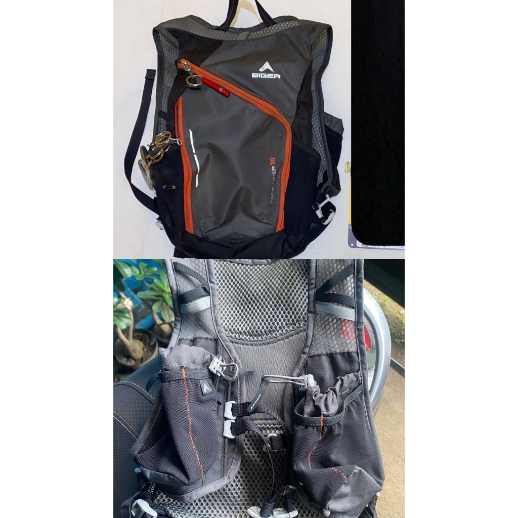 tas summit / trail running. Original Eiger (kondisi second)