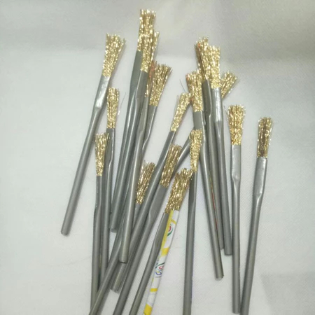 sikat kawat kecil 16cm sikat stik besi sikat motor sikat kuningan SIKAT STIK KECIL