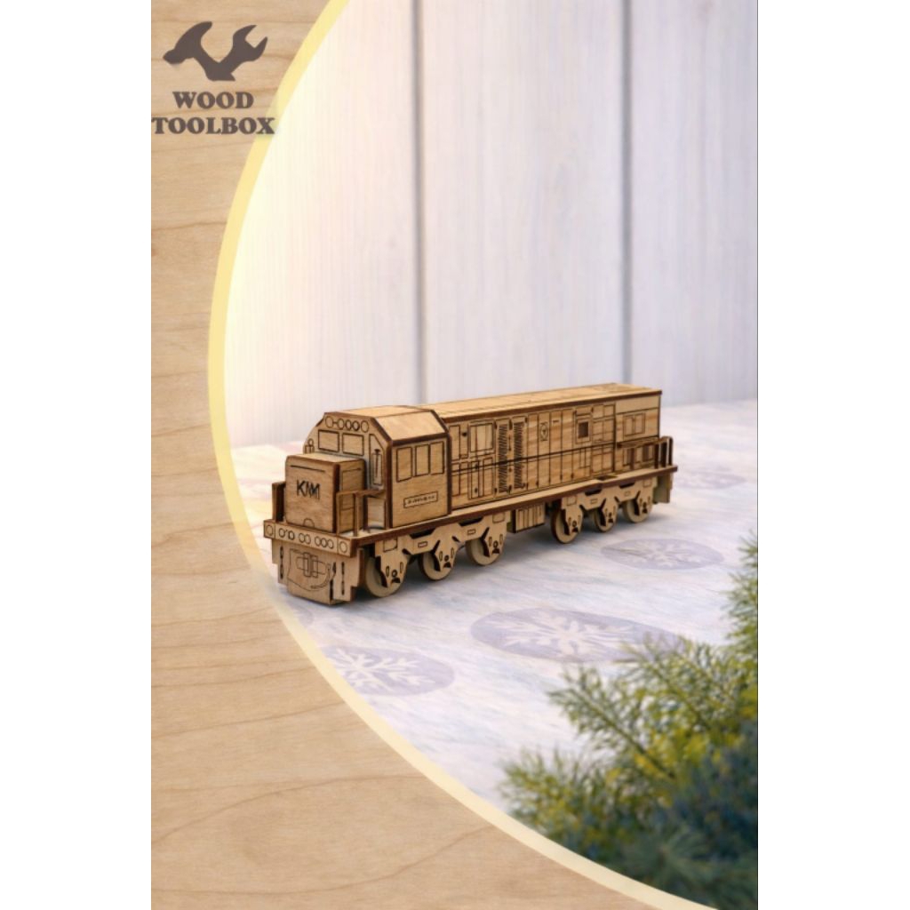 Mainan Kereta api Kayu