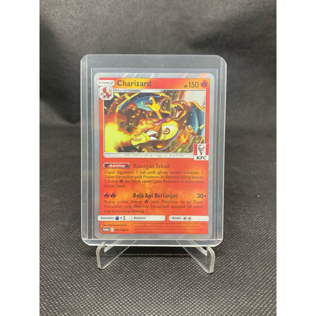Charizard kfc promo limited - Kartu/ TCG card original pokemon pokemon charizard ar charizard chr ch