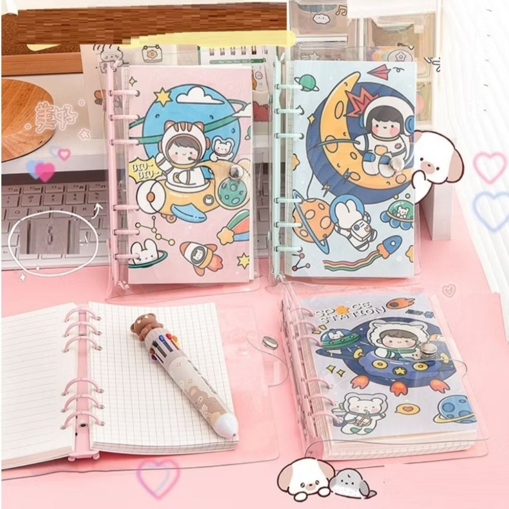 Binder Notebook A6 Aesthetic