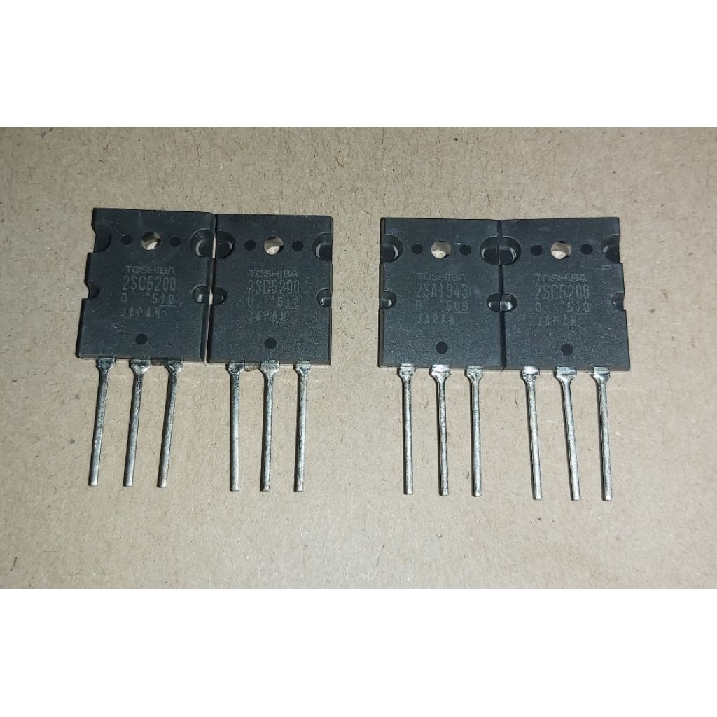 transistor toshiba 5200 dan 1943 original japan
