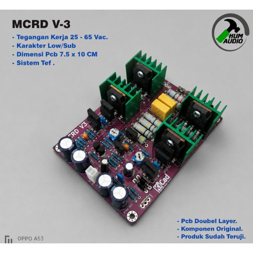 DRIVER MCRD V3 PCB DOUBLE LAYER