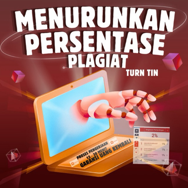Menurunkan Persentase Plagiat Skripsi/Tesis/TA