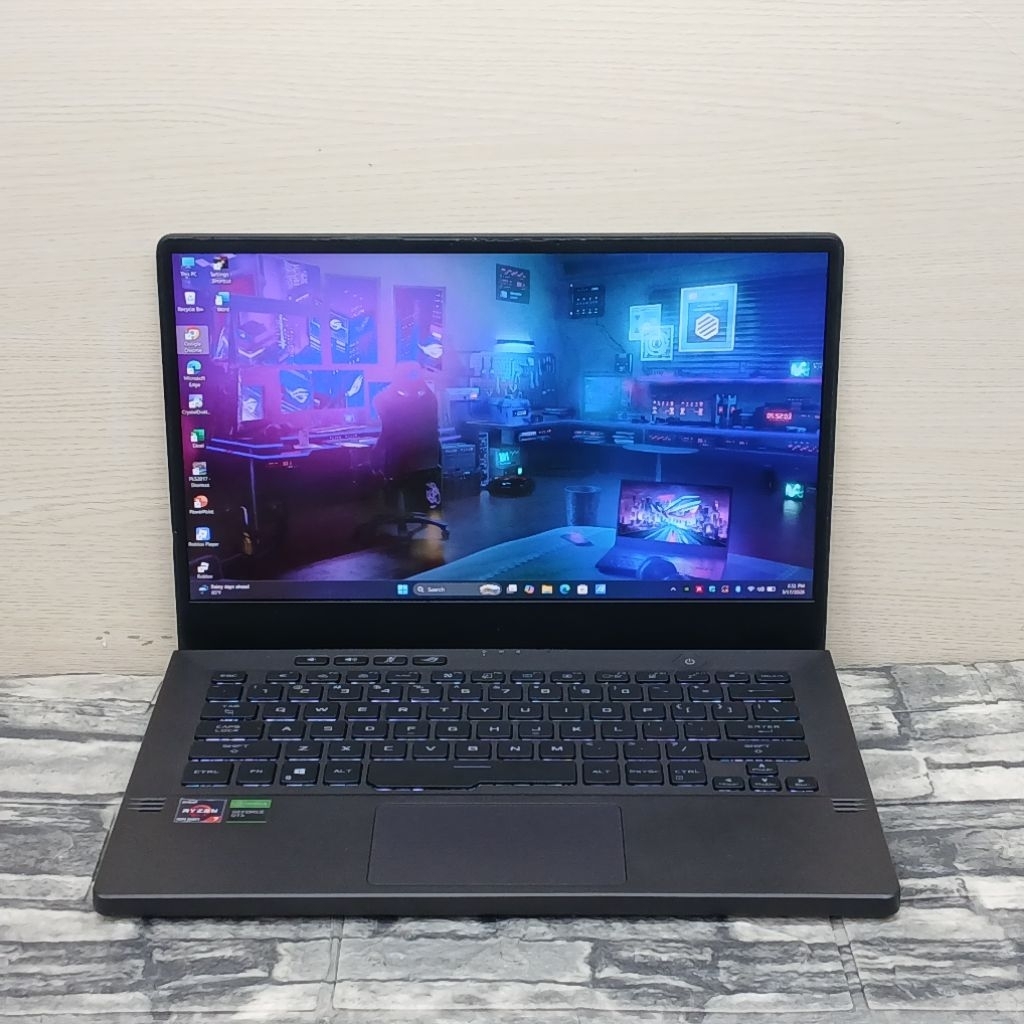LAPTOP GAMING ASUS ROG ZEPHYRUS G14 AMD RYZEN 7 5800HS 16GB SSD 512GB GTX 1650