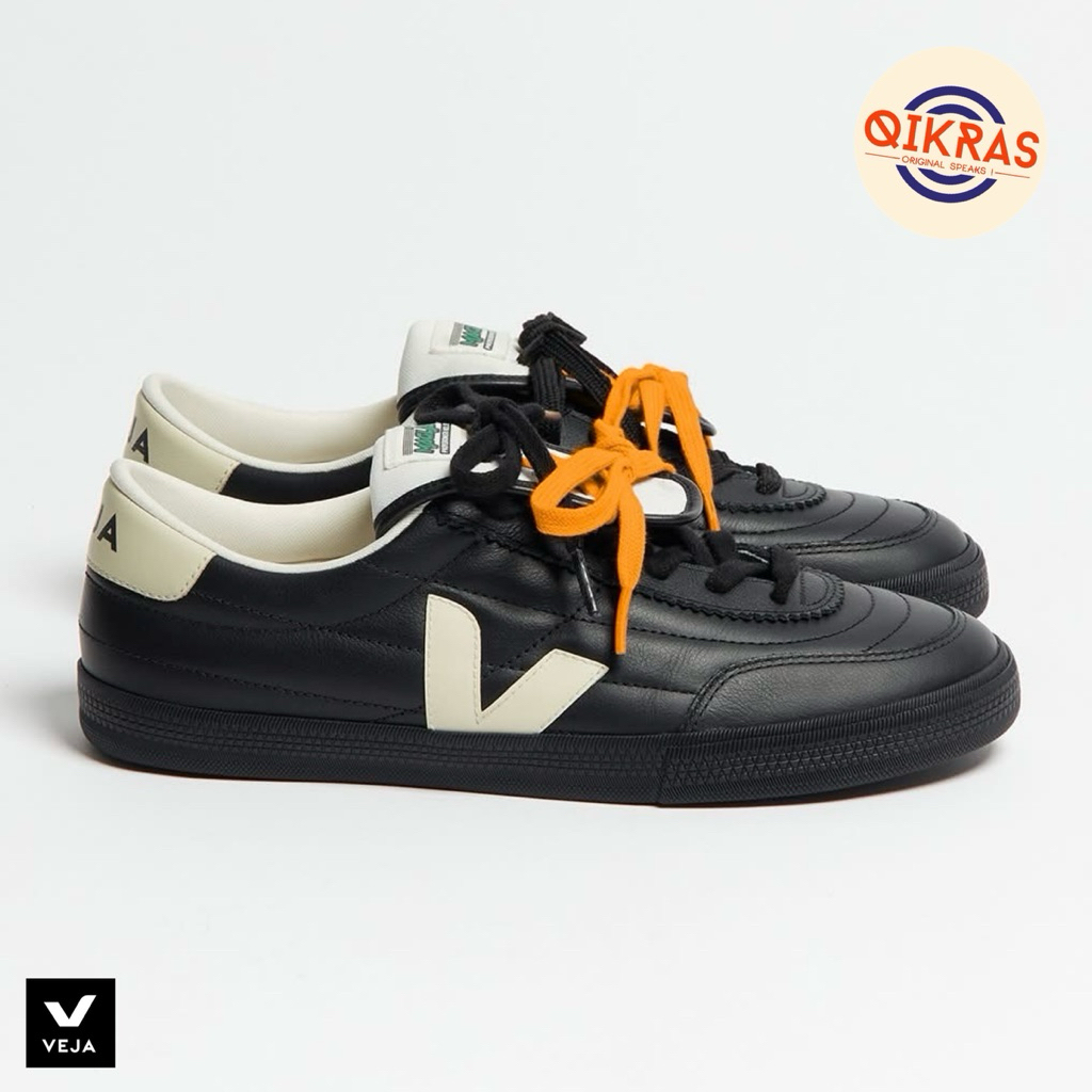 Panenka Leather Veja x Magliano - Black