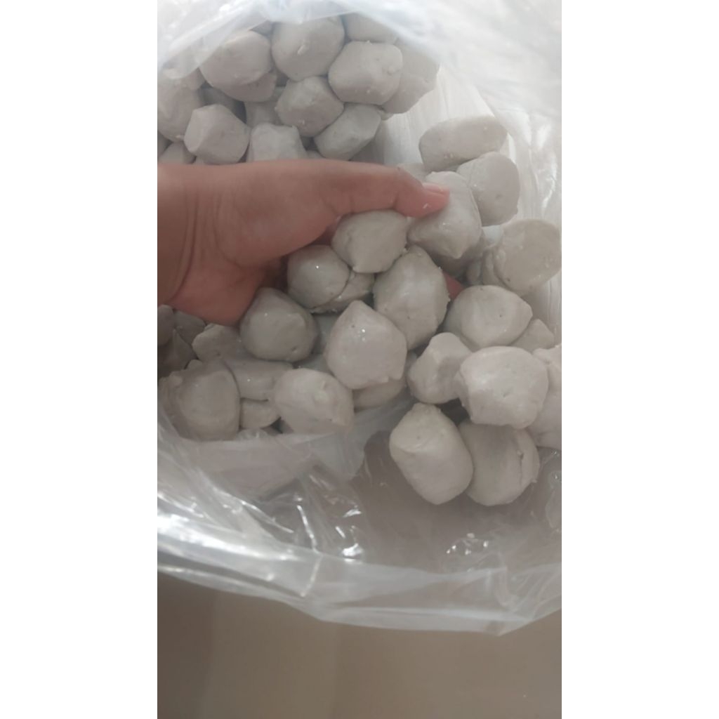 1ball /10kg Basreng mentah [pabrik] stok besar siap kirim grosir & ecer