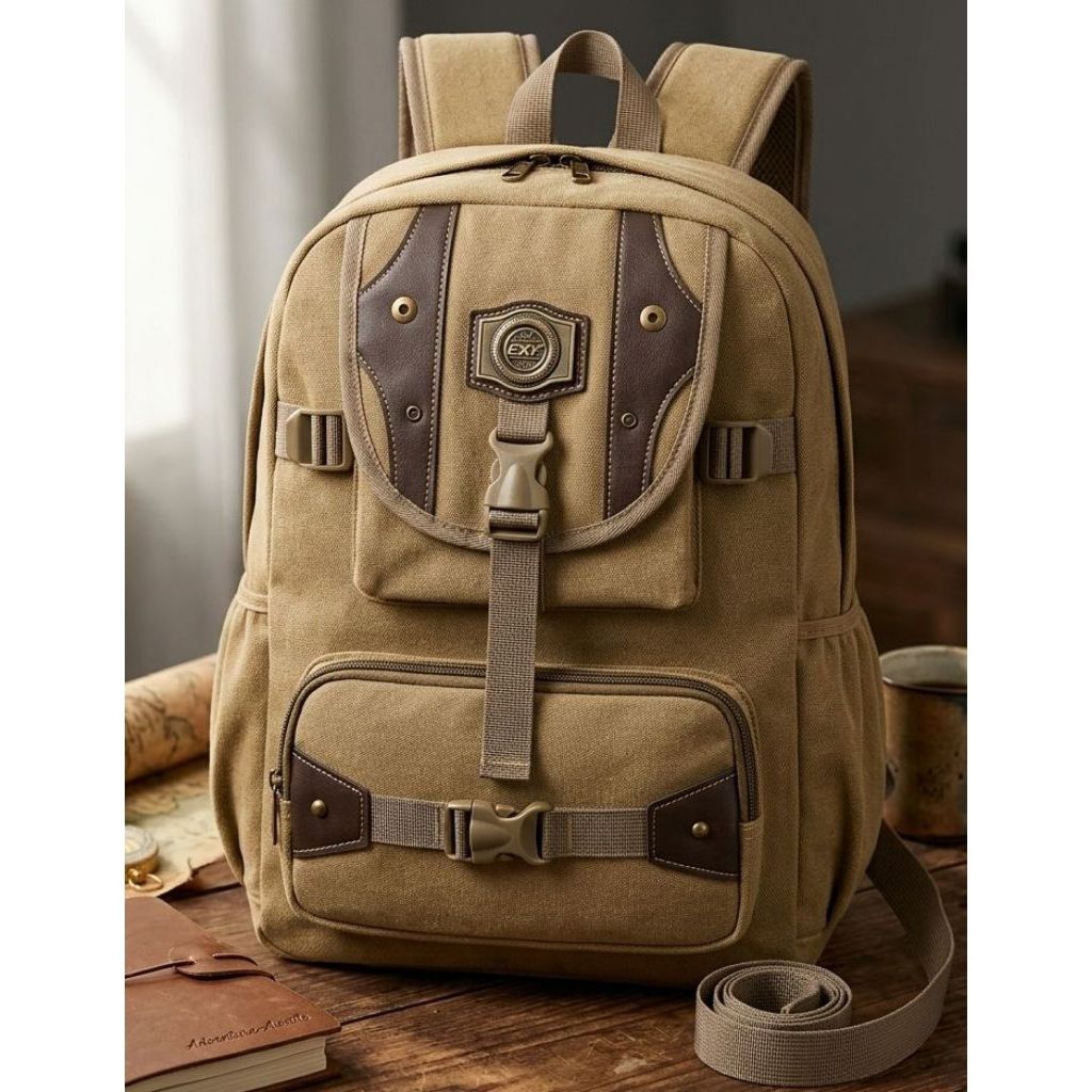 Tas ransel kanfas polo land  Original