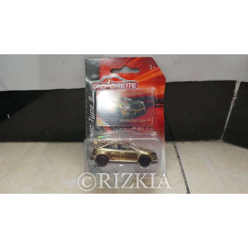 [Super Rare] Majorette - Honda Civic Type R Gold Edition