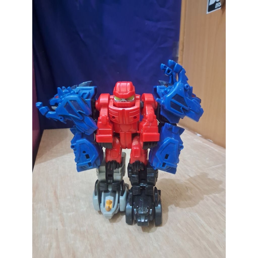 Part Zord DX Animal Robot Hadiah Hokben Tahun 2012 1 Set Hokka Hokka Kidzu Bento Megazord Ori