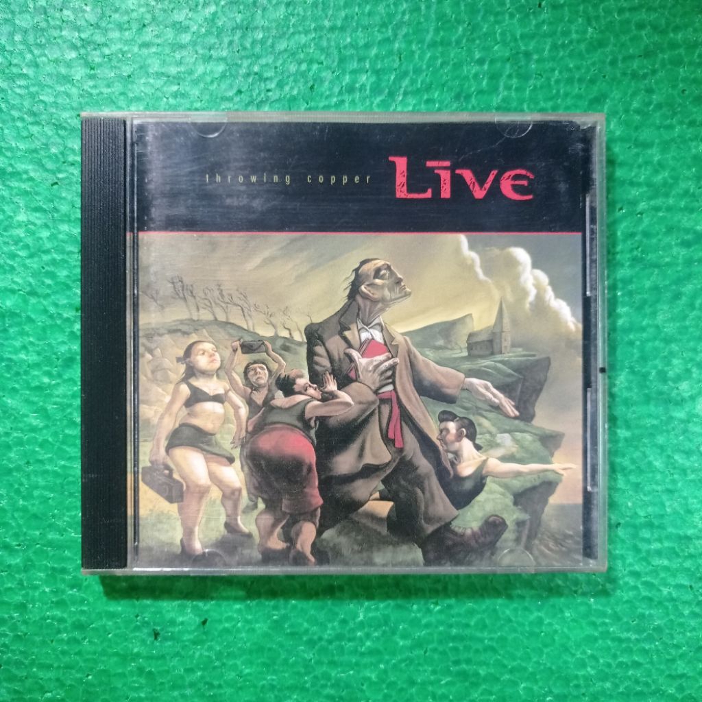 CD audio Live album Throwing Copper original