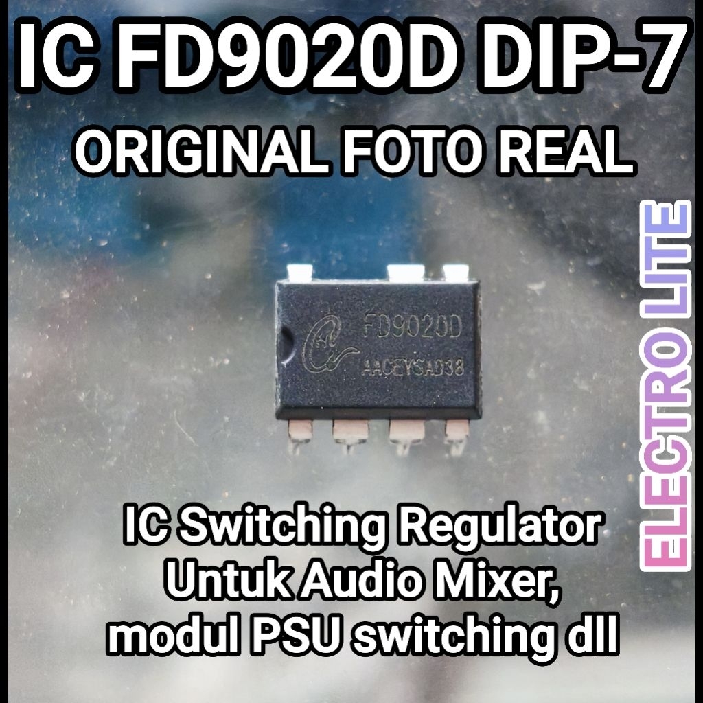IC FD9020D ORIGINAL DIP-7 FD9020 FD 9020 Untuk POWER SUPPLY dll