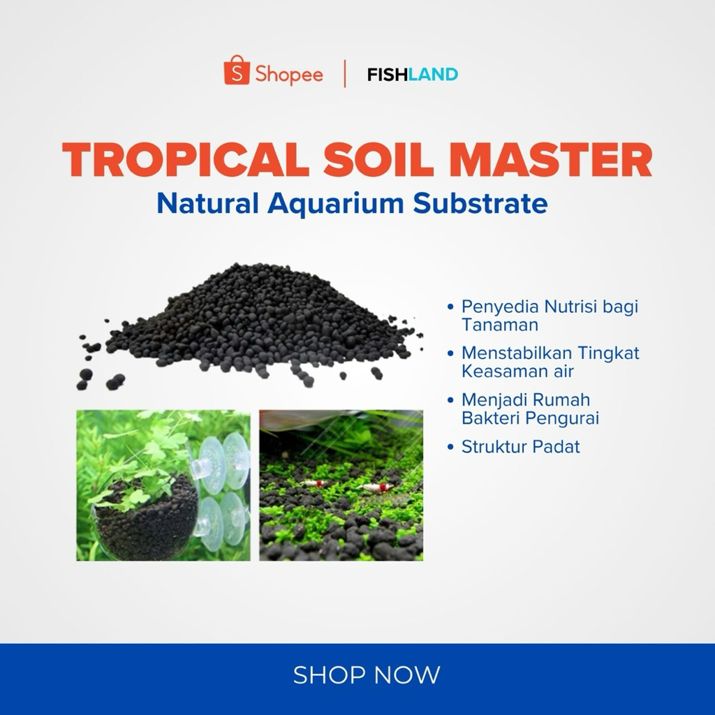 Soil Aquascape Substrate Media Tanam Aquascape Tropical Soil