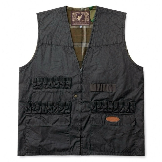 repaired ledertys french hunting vest
