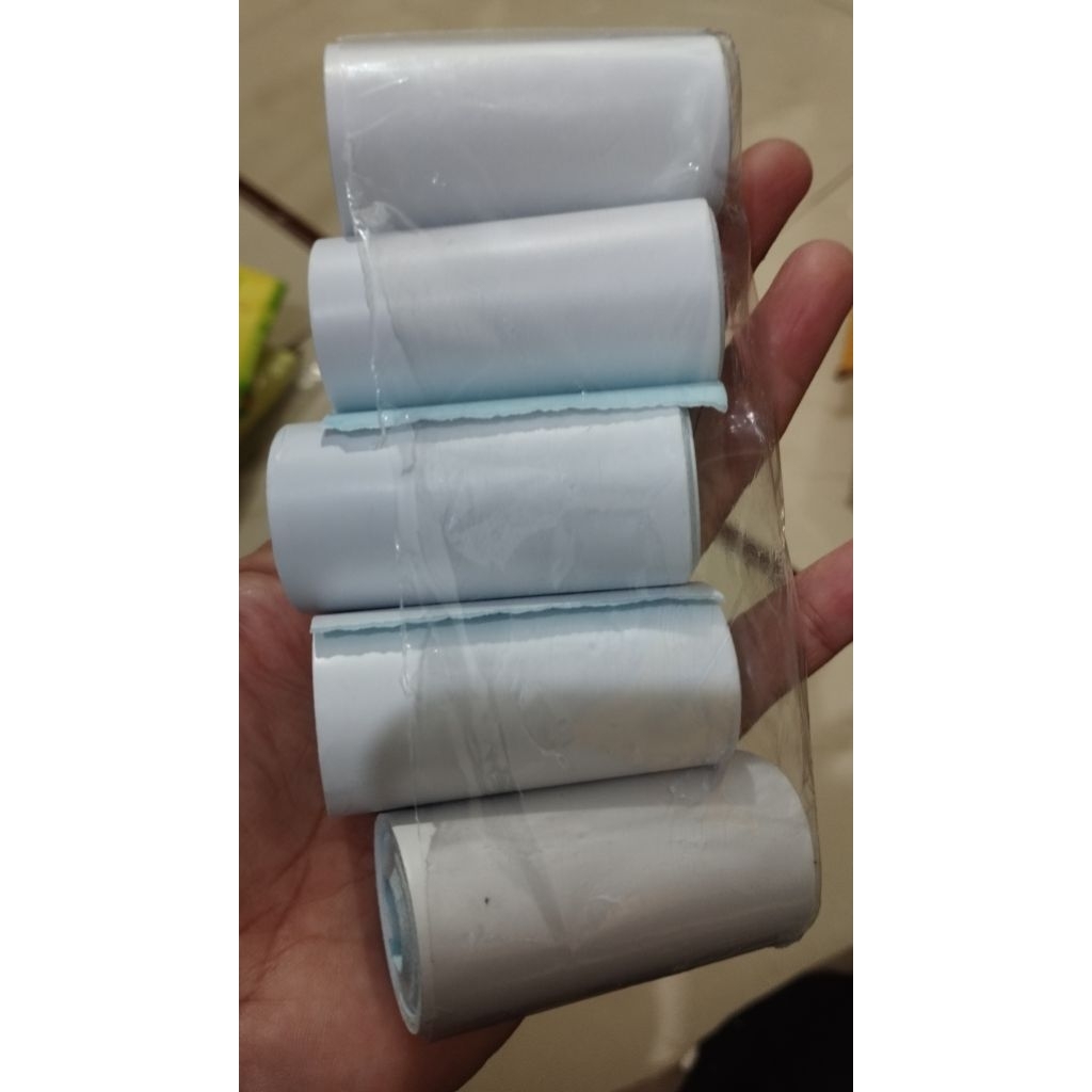 Kertas Struk Thermal 57x30mm Coreless Tanpa Logo untuk Printer Kasir