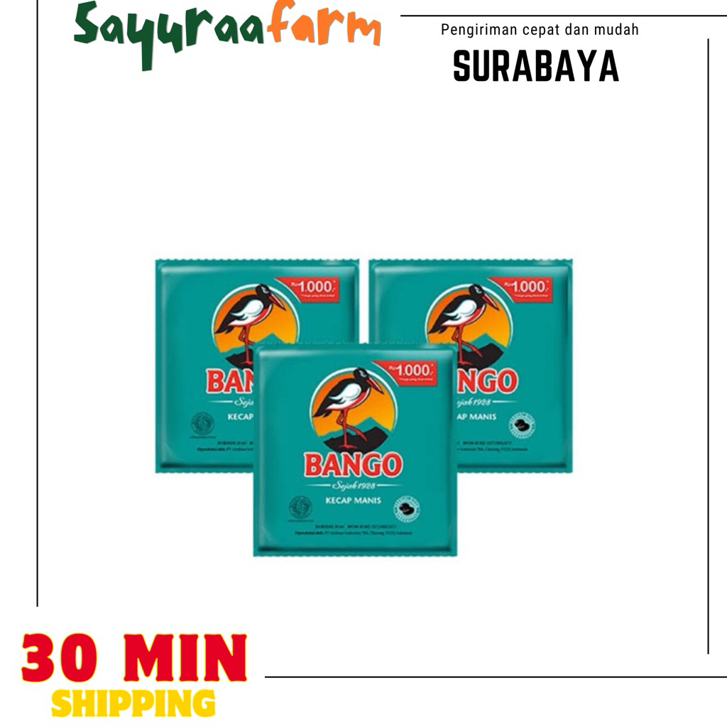 Kecap Bango hitam - kecap bango 1 sachet