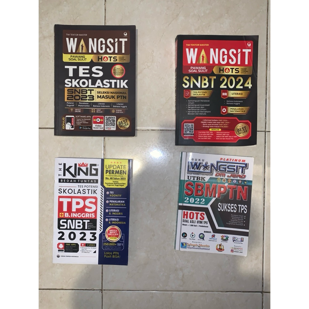 [PRELOVED] Buku Wangsit SNBT dan SAINTEK