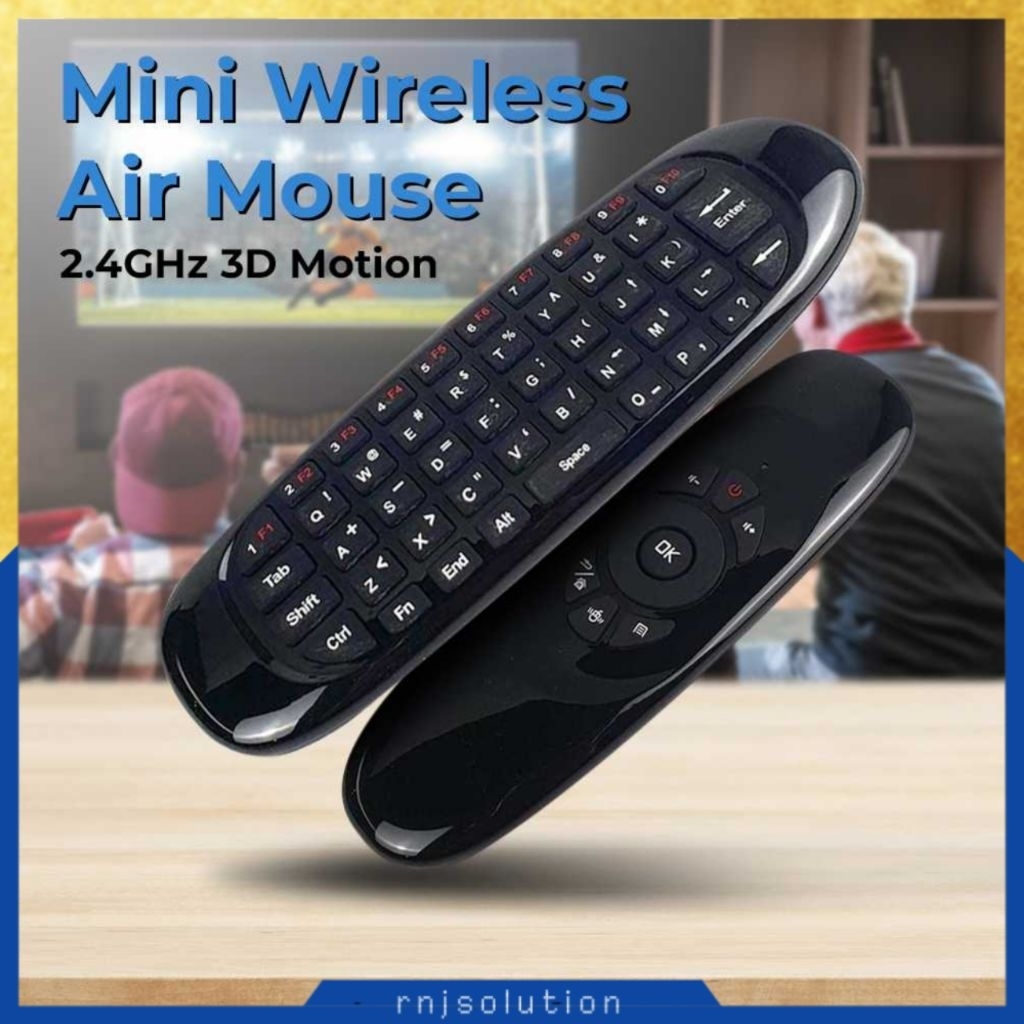 Remot keyboard smart tv 2.4GHz air mouse qwerty multimedia