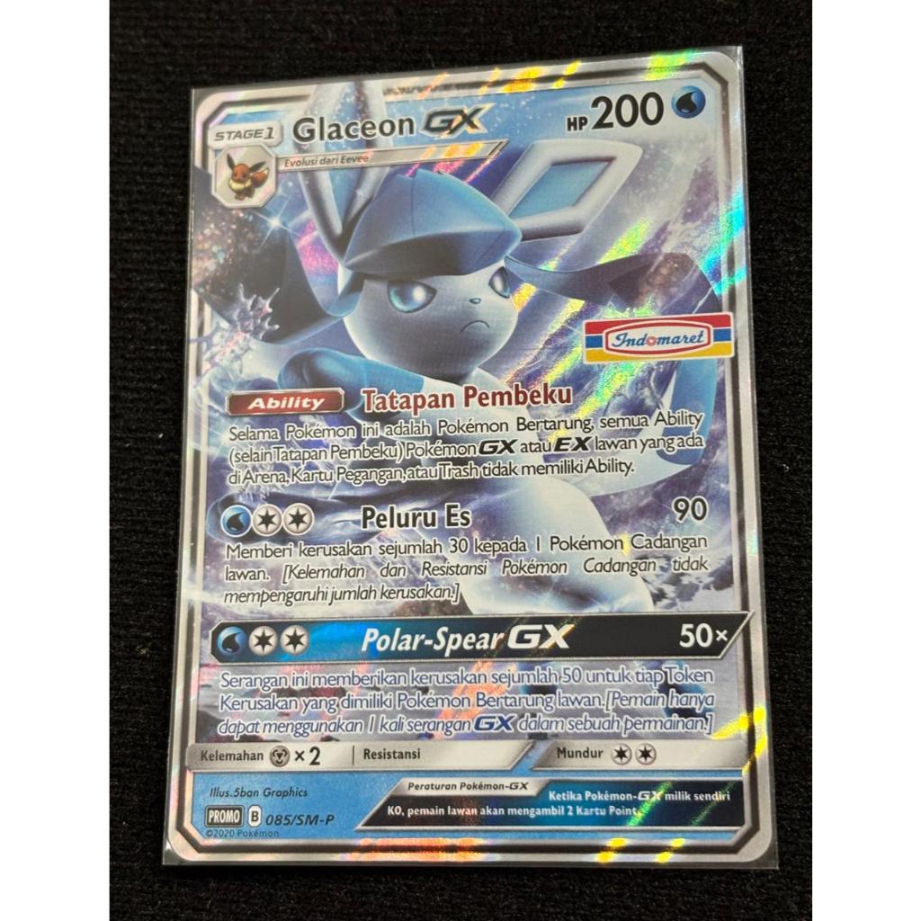 Glaceon GX (Indomaret) Matahari & Bulan Promo 085/SM-P